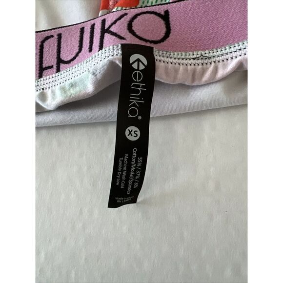 ETHIKA The SPORTS BRA Pink Red Black Nude Women Size X-Small - Picture 4 of 5